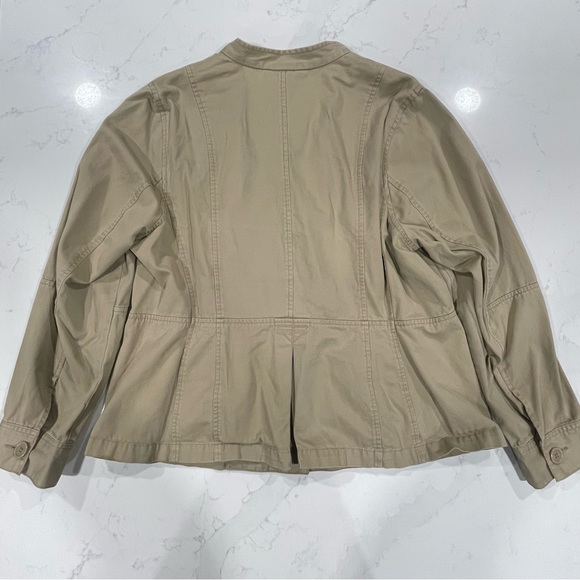 Vintage Venezia Khaki Jacket - Size 14/16 - Picture 5 of 14